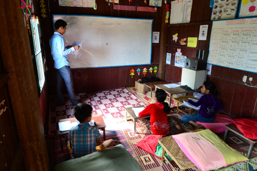Kambodscha: Eine Schule in Andong